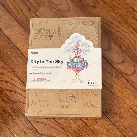 Rolife City In The Sky DIY Music Box - Picture 1 of 5